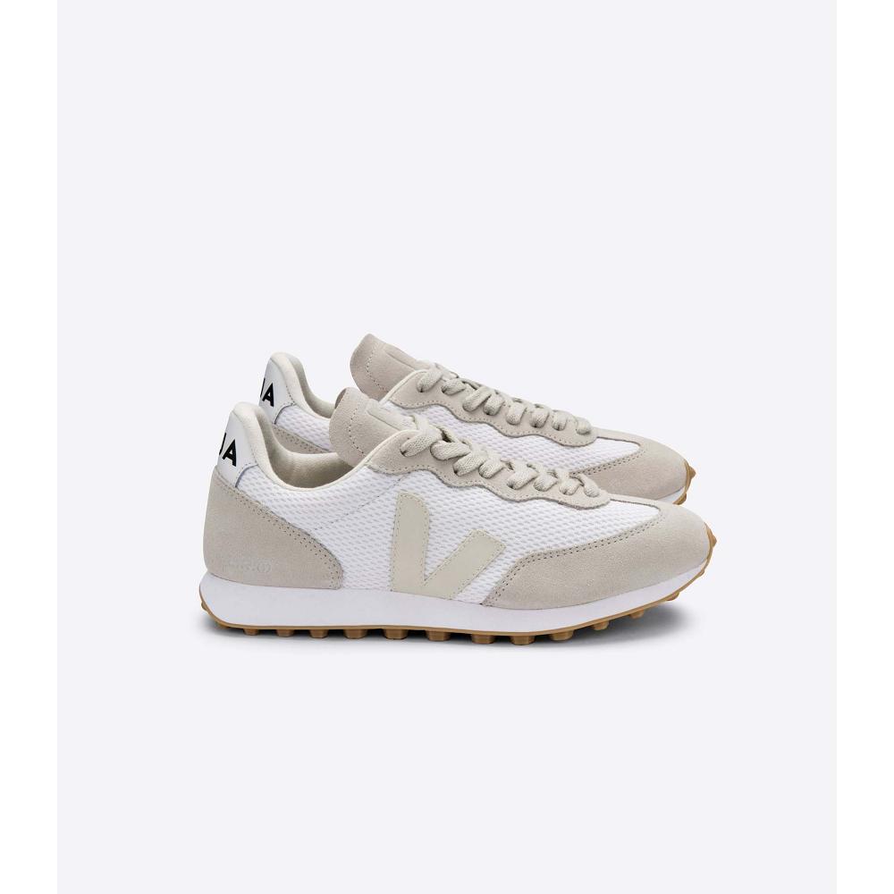 Veja RIO BRANCO ALVEOMESH Futócipő Férfi White/Beige | HU 170NWY